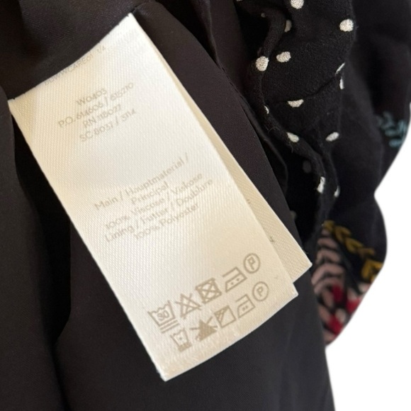 Boden Black Floral Ivy Dress - Picture 5 of 9